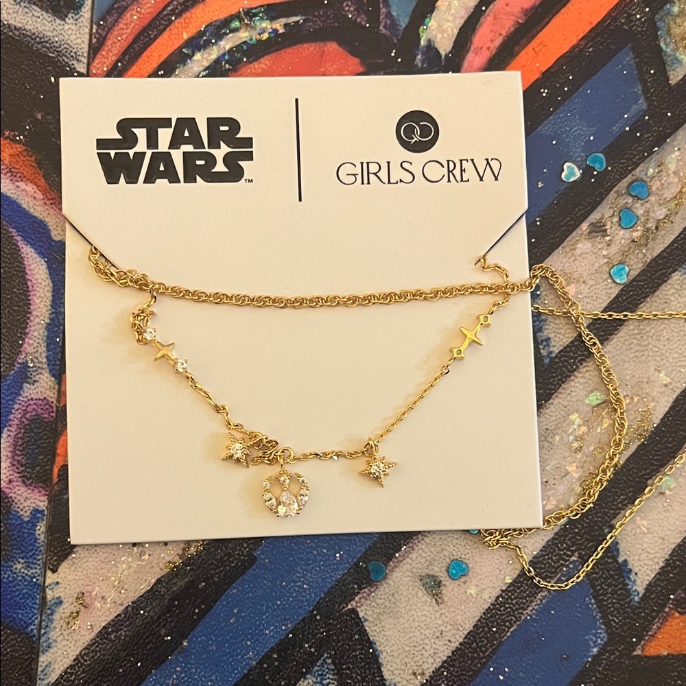 Star Wars Gold Celestial Necklace